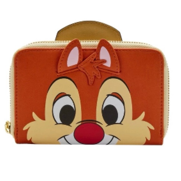 Exclusive - Chip and Dale Cosplay Zip Around Loungefly Wallet - Picture 2 of 5